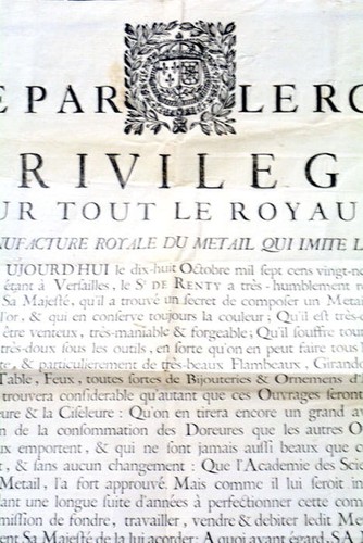 Relation découverte par - de,